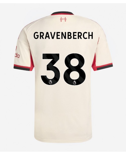 Günstige Liverpool Ryan Gravenberch #38 Auswärtstrikot 2025-26 Kurzarm Günstige Liverpool Ryan Gravenberch #38 Auswärtstrikot 2025-26 Kurzarm